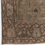 District Loom 1940s Vintage Persian Malayer Runner Rug 3'3" x 12'8"