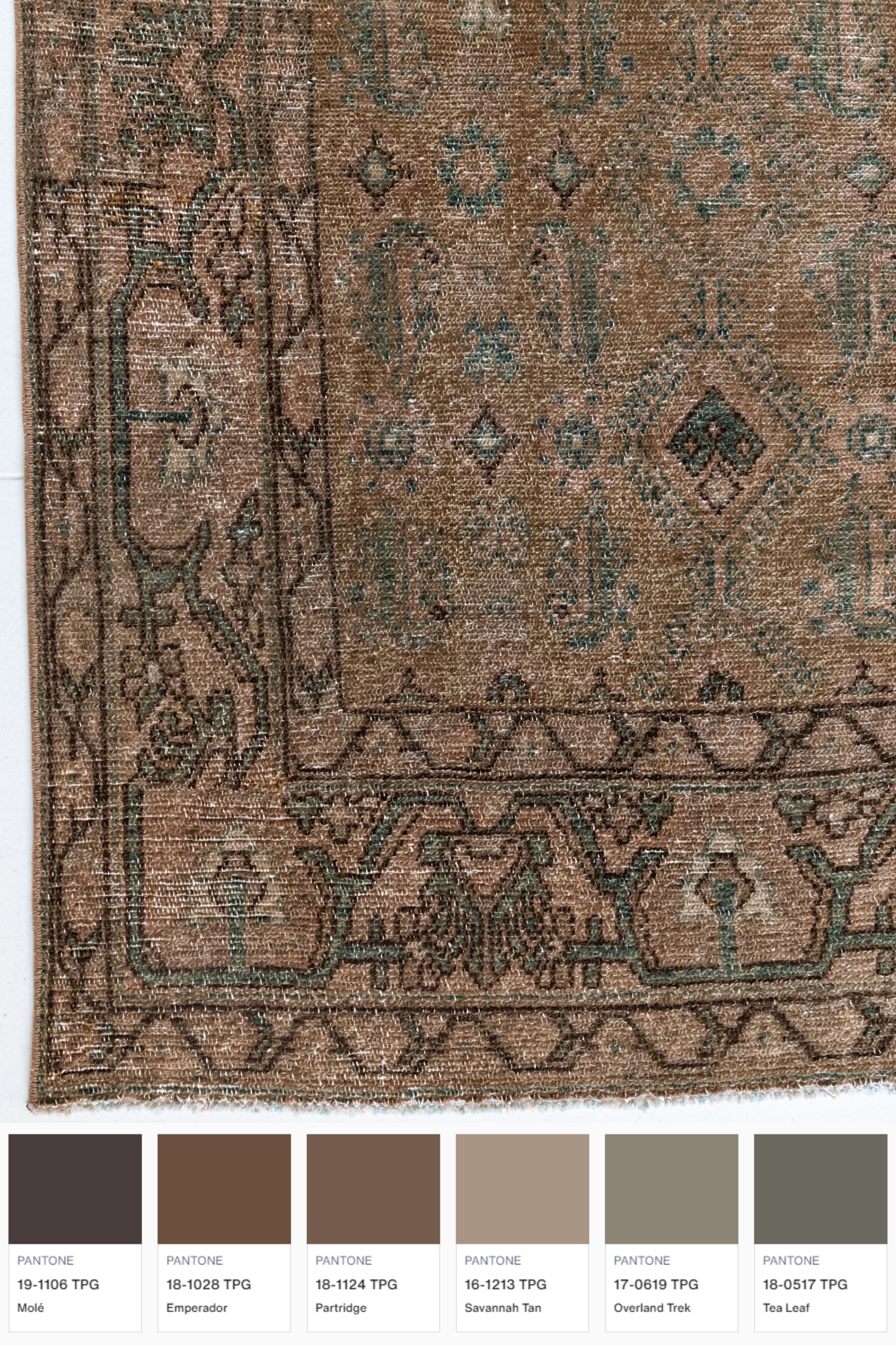 District Loom 1940s Vintage Persian Malayer Runner Rug 3'3" x 12'8"