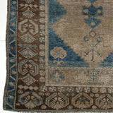 District Loom 1940s Vintage Turkish Kars Scatter Rug 4'8" x 7'10"