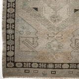 District Loom 1950s Vintage Turkish Kars Wide Runner Rug 4'6" x 11'5"