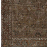 District Loom 1900s Antique Persian Lilihan Scatter Rug 3'11" x 6'5"