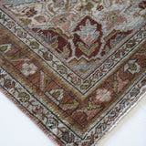 District Loom 1940s Vintage Persian Malayer Runner Rug 3'10" x 16'4"