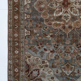 District Loom 1940s Vintage Persian Malayer Runner Rug 3'10" x 16'4"