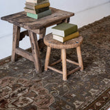 District Loom 1940s Vintage Persian Malayer Runner Rug 3'10" x 16'4"