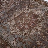 District Loom 1940s Vintage Persian Malayer Runner Rug 3'10" x 16'4"