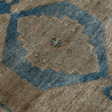 District Loom 1940s Vintage Turkish Kars Scatter Rug 4'8" x 7'10"