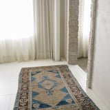 District Loom 1940s Vintage Turkish Kars Scatter Rug 4'8" x 7'10"