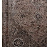 District Loom 1940s Vintage Persian Shiraz Area Rug 6'11" x 10'2"