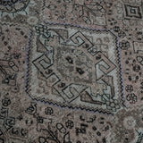 District Loom 1940s Vintage Persian Shiraz Area Rug 6'11" x 10'2"