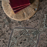 District Loom 1940s Vintage Persian Shiraz Area Rug 6'11" x 10'2"