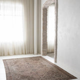 District Loom 1940s Vintage Persian Shiraz Area Rug 6'11" x 10'2"
