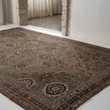 District Loom 1940s Vintage Persian Shiraz Area Rug 6'11" x 10'2"