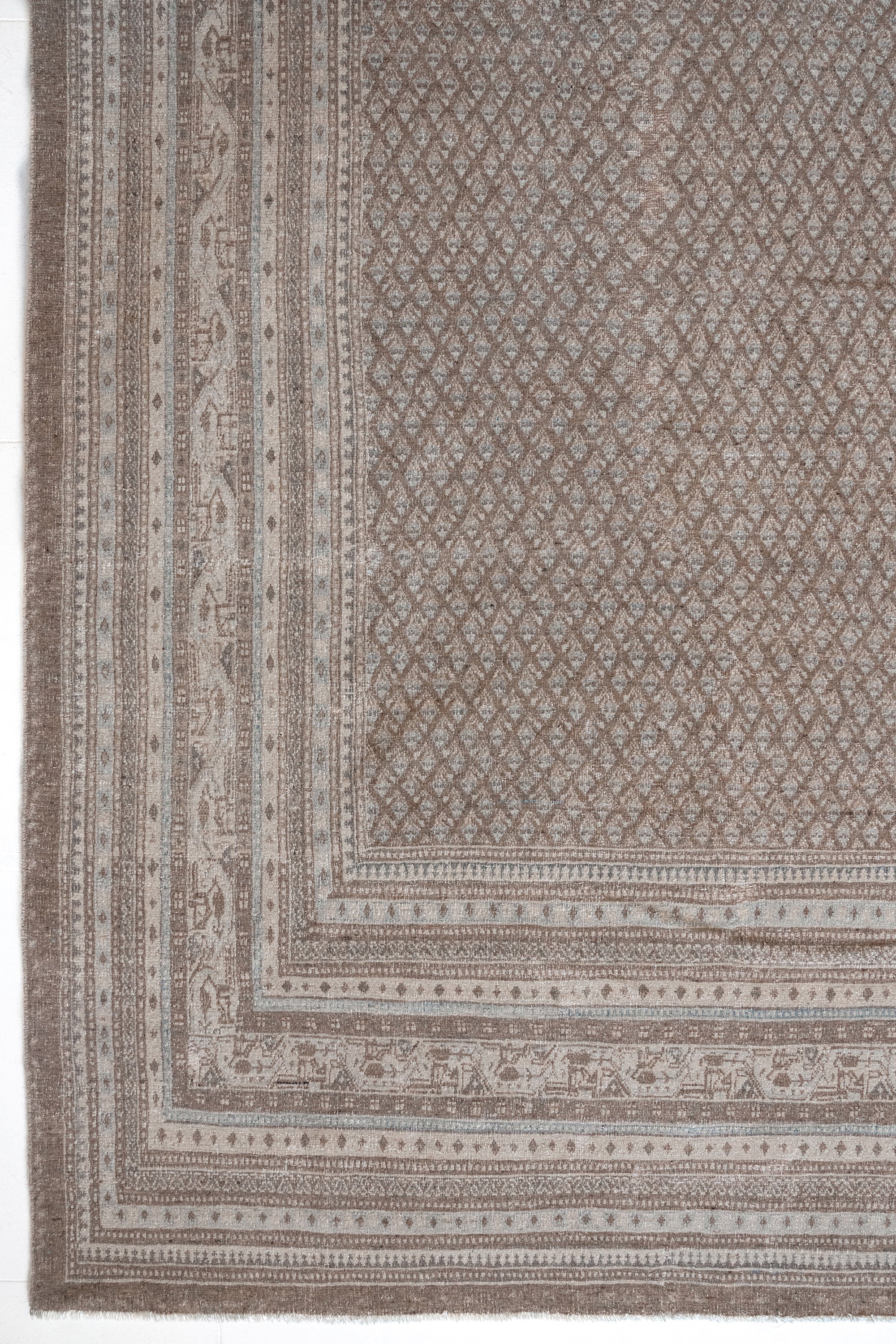 District Loom 1940s Vintage Persian Area Rug 9'7" x 13'4"