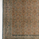 District Loom 1930s Vintage Persian Hamadan Runner Rug 3'5" x 10'7"
