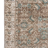 District Loom 1900s Antique Persian Malayer Runner Rug 2'10" x 11'7"