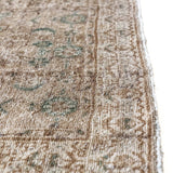 District Loom 1900s Antique Persian Malayer Runner Rug 2'10" x 11'7"