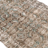 District Loom 1900s Antique Persian Malayer Runner Rug 2'10" x 11'7"