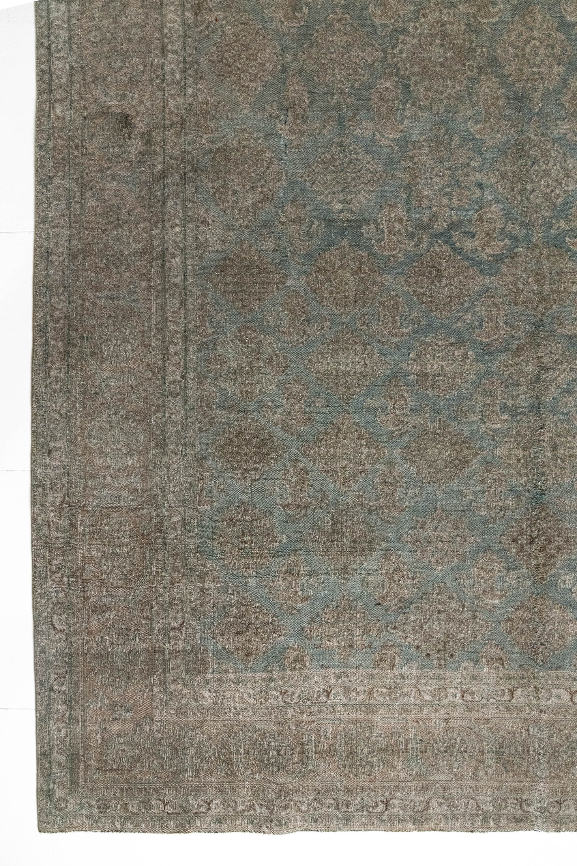 District Loom 1920s Antique Persian Dorosh Area Rug 8'6" x 11'3"