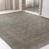 District Loom 1920s Antique Persian Dorosh Area Rug 8'6" x 11'3"