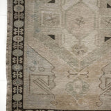 District Loom 1950s Vintage Turkish Kars Wide Runner Rug 4'6" x 11'5"