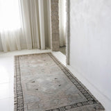 District Loom 1950s Vintage Turkish Kars Wide Runner Rug 4'6" x 11'5"