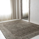 District Loom 1920s Antique Persian Malayer Area Rug 9'8" x 12'9"