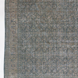District Loom 1920s Antique Persian Malayer Area Rug 11' x 13'9"