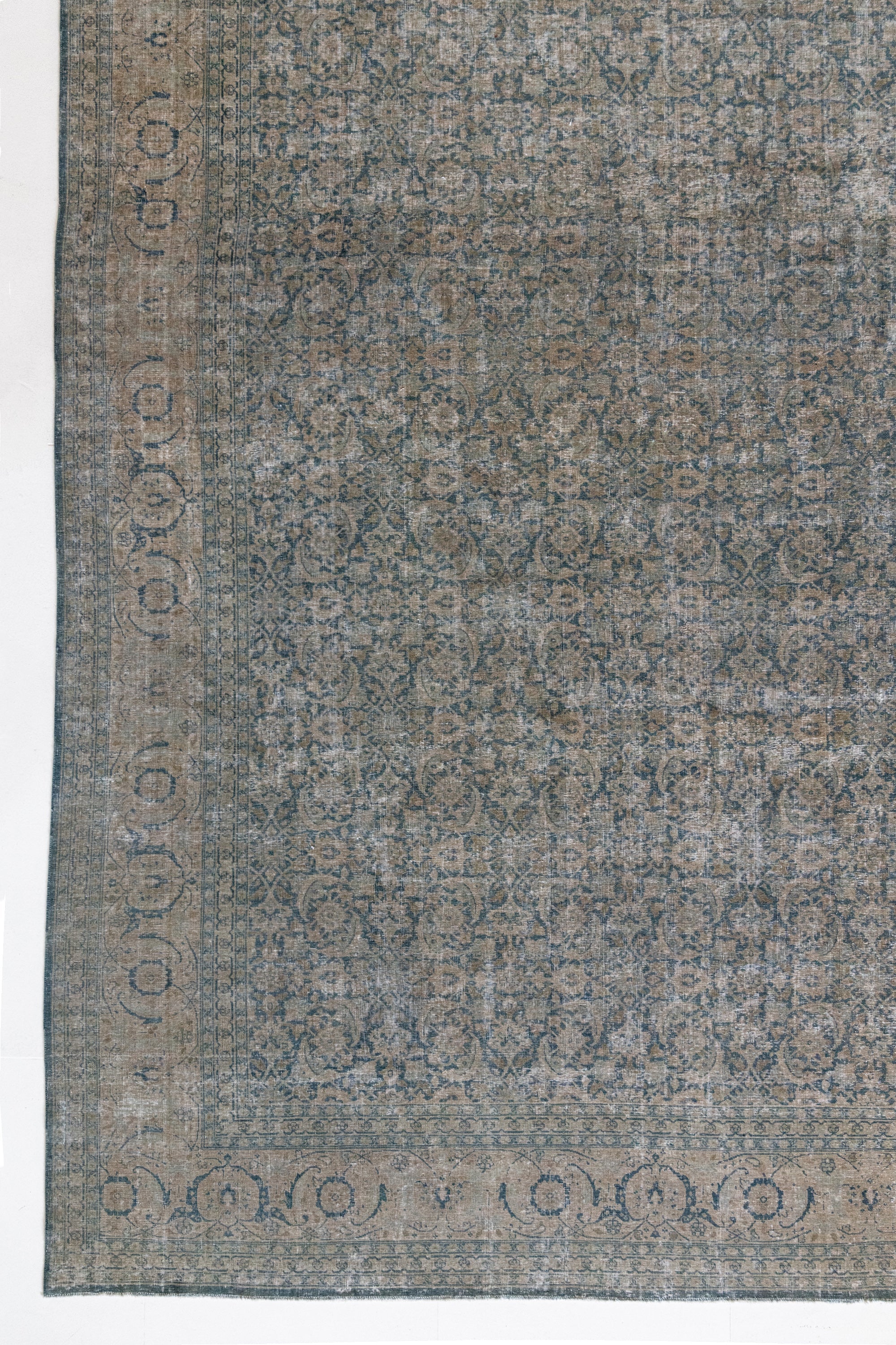 District Loom 1920s Antique Persian Malayer Area Rug 11' x 13'9"