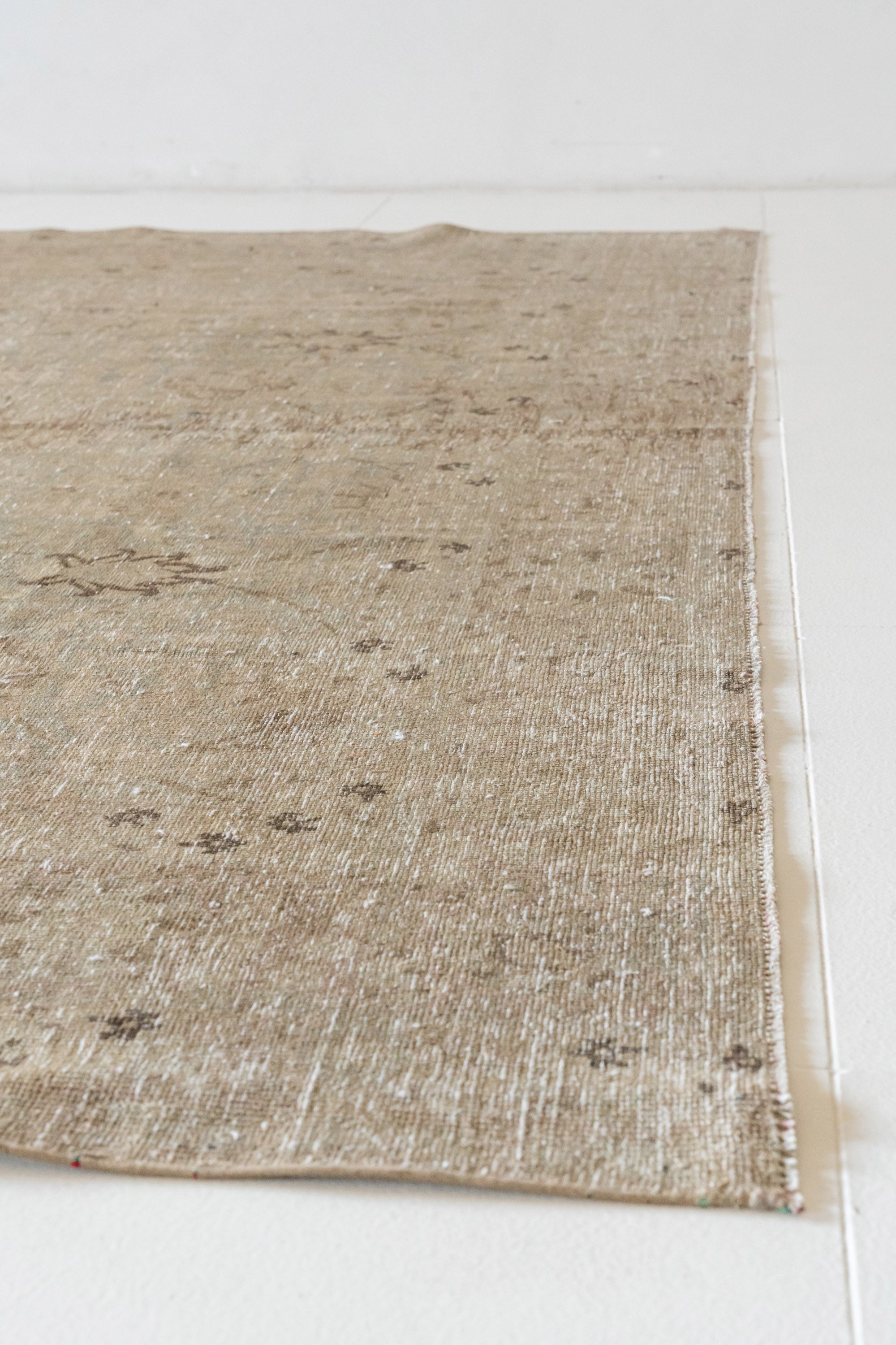 District Loom 1930s Vintage Persian Tabriz Area Rug 8'2" x 10'9"