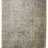 District Loom 1930s Vintage Persian Tabriz Area Rug 8'2" x 10'9"