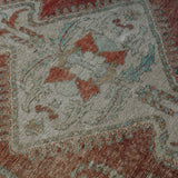 District Loom 1950s Vintage Turkish Anatolian Scatter Rug 5'3" x 8'3"