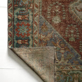 District Loom 1950s Vintage Turkish Anatolian Scatter Rug 5'3" x 8'3"