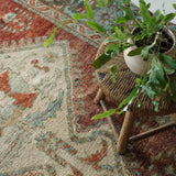 District Loom 1950s Vintage Turkish Anatolian Scatter Rug 5'3" x 8'3"