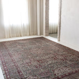 District Loom 1920s Antique Persian Kerman Area Rug 10' x 15'7"
