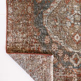 District Loom 1930s Vintage Persian Heriz Karaja Runner Rug 2'10" x 14'8"