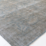 District Loom 1940s Vintage Persian Tabriz Mustafi Area Rug 9'9" x 13'1"