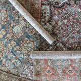 District Loom 1930s Vintage Persian Heriz Karaja Runner Rug 2'10" x 14'8"