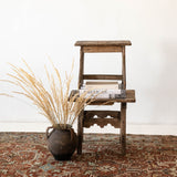District Loom 1940s Vintage Persian Heriz Area Rug 6'4" x 9'3"