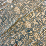 District Loom 1920s Antique Indian Agra Area Rug 9'7" x 16'4"