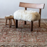 District Loom 1930s Vintage Persian Mahal Area Rug 9'7" x 12'7"