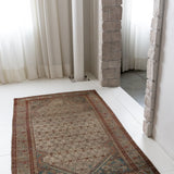 District Loom 1940s Vintage Persian Scatter Rug 4' x 6'9"