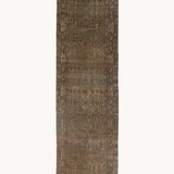 District Loom 1940s Vintage Persian Malayer Runner Rug 3'3" x 12'8"
