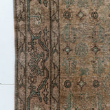 District Loom 1940s Vintage Persian Malayer Runner Rug 3'3" x 12'8"