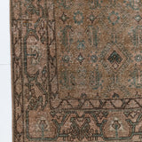 District Loom 1940s Vintage Persian Malayer Runner Rug 3'3" x 12'8"