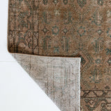 District Loom 1940s Vintage Persian Malayer Runner Rug 3'3" x 12'8"