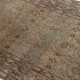 District Loom 1940s Vintage Persian Malayer Runner Rug 3'3" x 12'8"