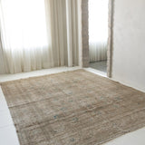 District Loom 1920s Antique Persian Mahal Area Rug 9'2" x 12'
