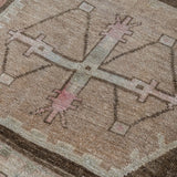 District Loom 1960s Vintage Turkish Kars Wide Runner Rug 5'8" x 13'10"