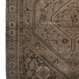 District Loom 1920s Antique Persian Shiraz Scatter Rug 5'6" x 9'3"