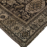 District Loom 1920s Antique Persian Shiraz Scatter Rug 5'6" x 9'3"